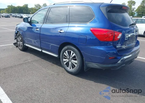 2017 Nissan Pathfinder S из США, поврежденный, VIN 5N1DR2MN0HC906535